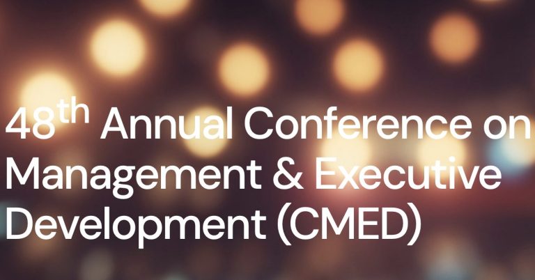 Conference on Management & Executive Development 2025